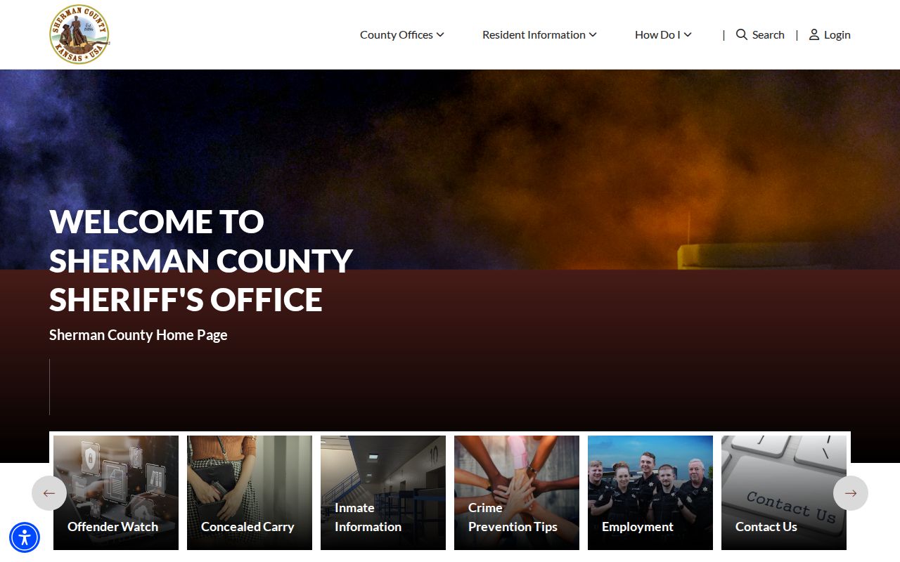 Sherman County Sheriff source for 72-hour release records