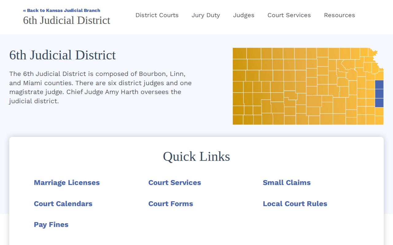 Kansas district court access for Sherman County release records